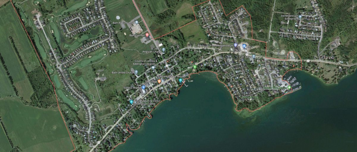 Bath Google Maps Satellite 
